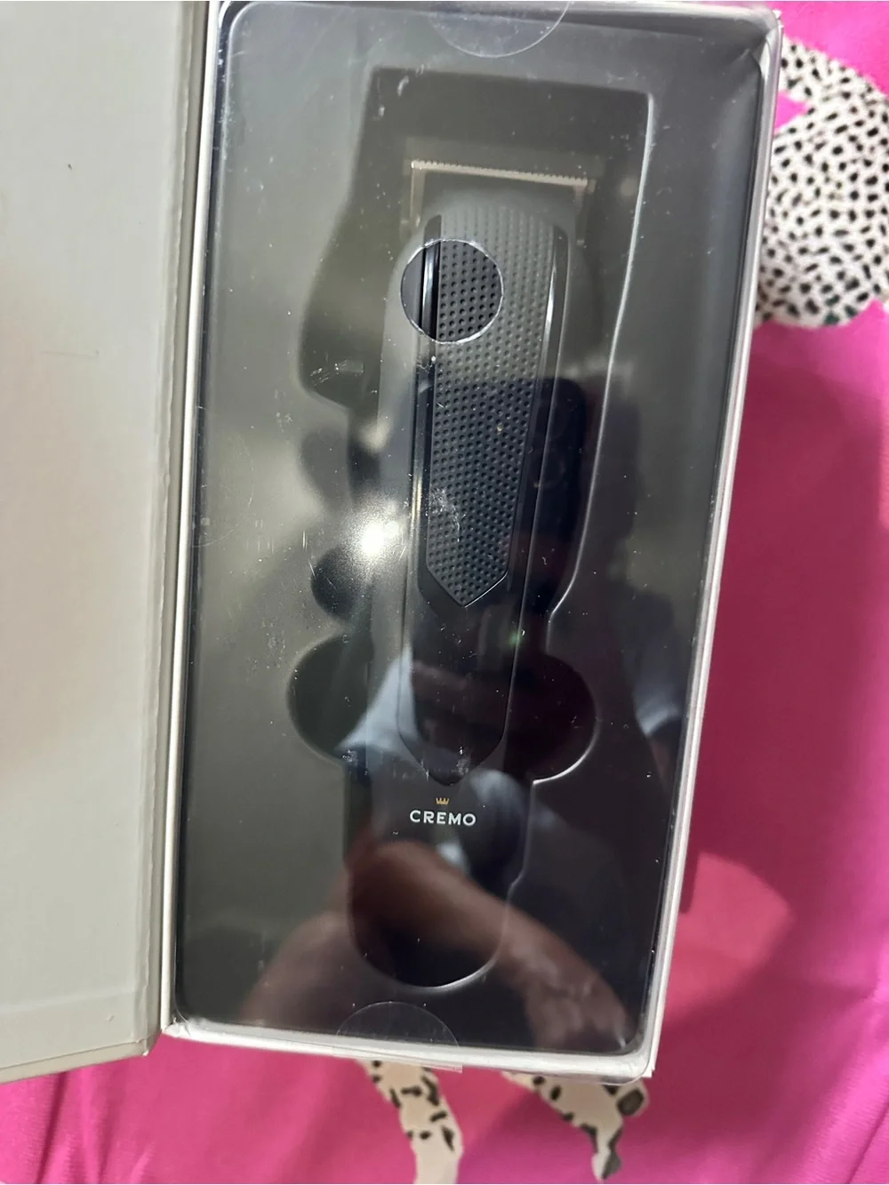 Cremo Black Hair Clipper – Professional Men's Grooming